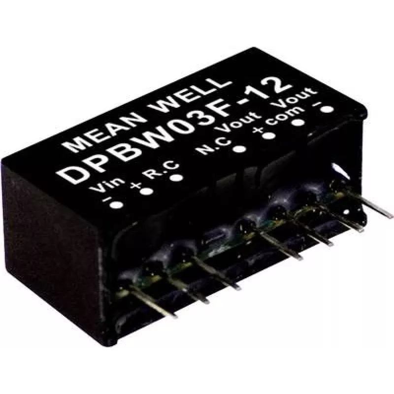 Maitinimo adapteris MEAN WELL DPBW03F-12 3 W 12 V 0,125 A RoHS