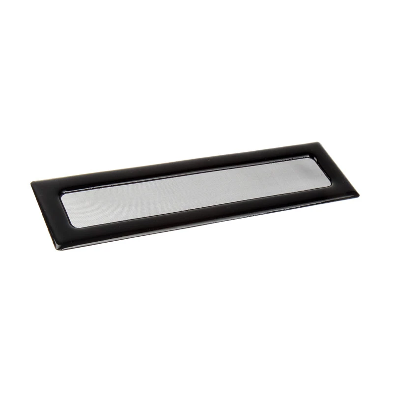 Dulkių filtras DEMCiflex DF0078 kompiuterio korpusui, juodas, 153×42 mm