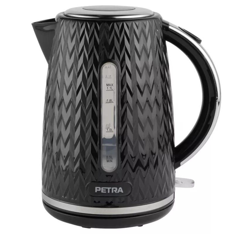 Elektrinis virdulys Petra 1,7 l 2200 W juodas