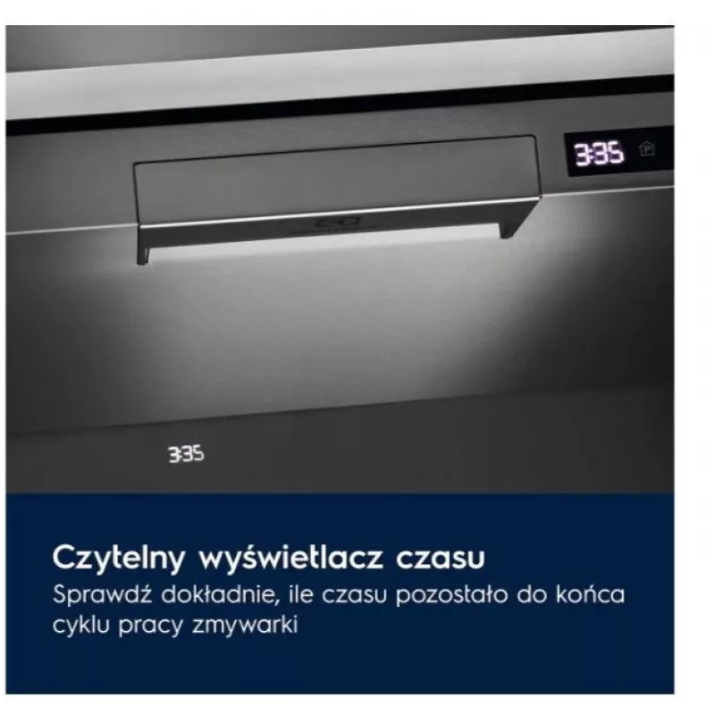 Įmontuojama indaplovė Electrolux EES48401L — 600 mm, 13–14 vietų komplektų, A energijos klasė, 10,5 l/ciklas