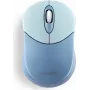 Perixx PERIMICE-802BL Bluetooth pelė, skirta kompiuteriui ir planšetei, belaidė, mėlyna – pelė – 1 000 dpi – optinė – 3 mygtukai – Bluetooth (PERIMICE-802BL)