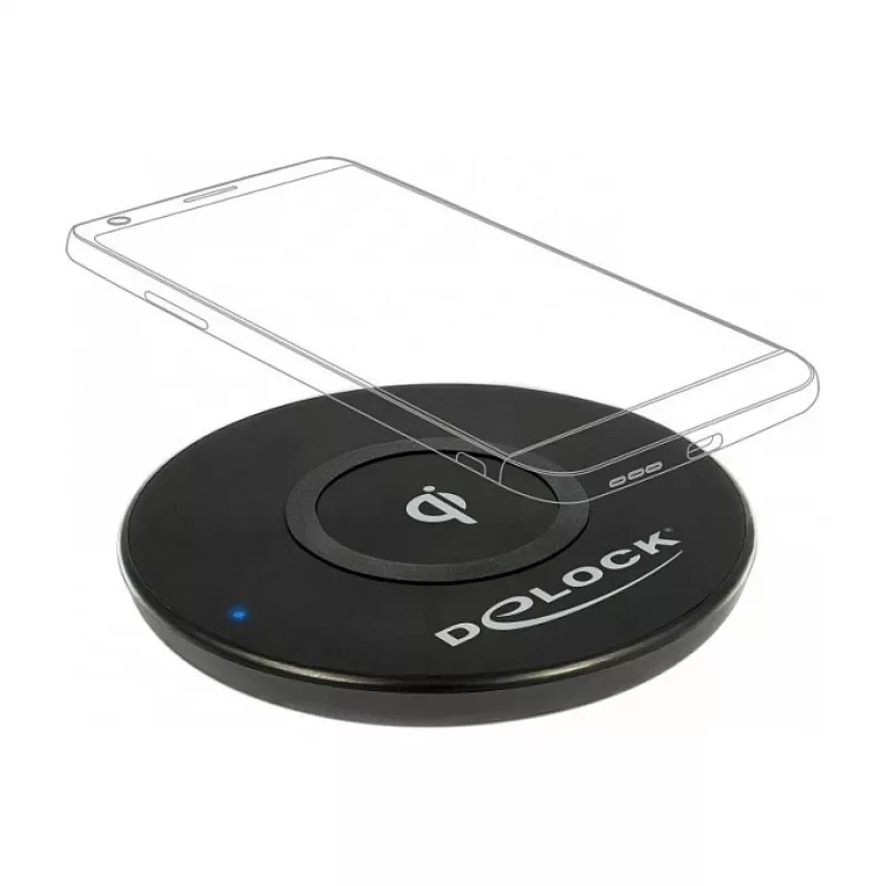 Įkroviklis Vidinis DeLOCK 65917 Išmanusis telefonas Juodas USB