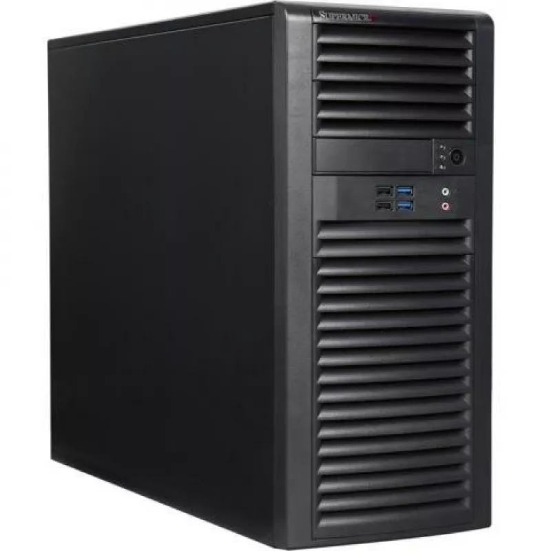 Supermicro - SuperChassis 732D4-903B (juodas) - Bokštas - E-ATX 900 W juodas USB / garso lizdas