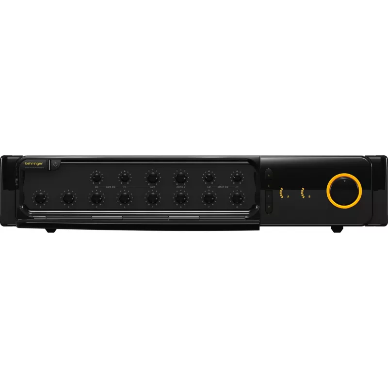 Behringer MA6000M garso stiprintuvas Scenai / gyvai muzikai Juoda