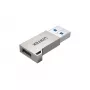 USB Type-A adapteris Unitek A1034NI, sidabrinis, USB 2.0/3.2 Gen1, iki 5 Gbit/s, cinko korpusas, 36×16,7×5,7 mm