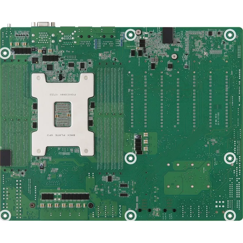 Serverinė motininė plokštė ASRock ROMED8-2T/BCM, AMD EPYC 7003, Socket SP3, ATX, 8× DDR4 DIMM, 3× RJ-45, 10× SATA III, 7× PCIe x16 Gen4