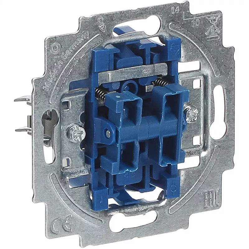 BUSCH JAEGER 2020/4 US – laidinis – juodas – pilkas – kintamoji srovė – 250 V – 71 mm – 25 mm