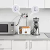 Maitinimo lizdų blokas MACLEAN MCE388 W — 2 lizdai, 3×USB, 110–240V, 2500W, 3 m laidas, baltas