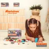 Žaislinis konstruktorius Marioinex Blocks mini Waffle Expert — 100 detalių, įvairiaspalvis, amžius 3+