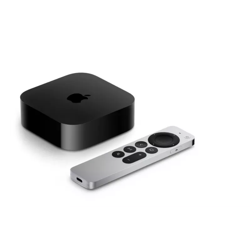 Apple TV 4K Juoda Sidabrinė 4K Ultra HD 64 GB Wi-Fi A15