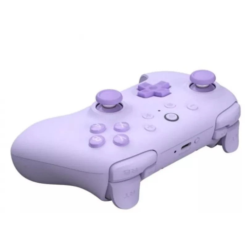 Žaidimų pultelis 8Bitdo Ultimate 2C belaidis valdiklis violetinis Bluetooth USB Type-C