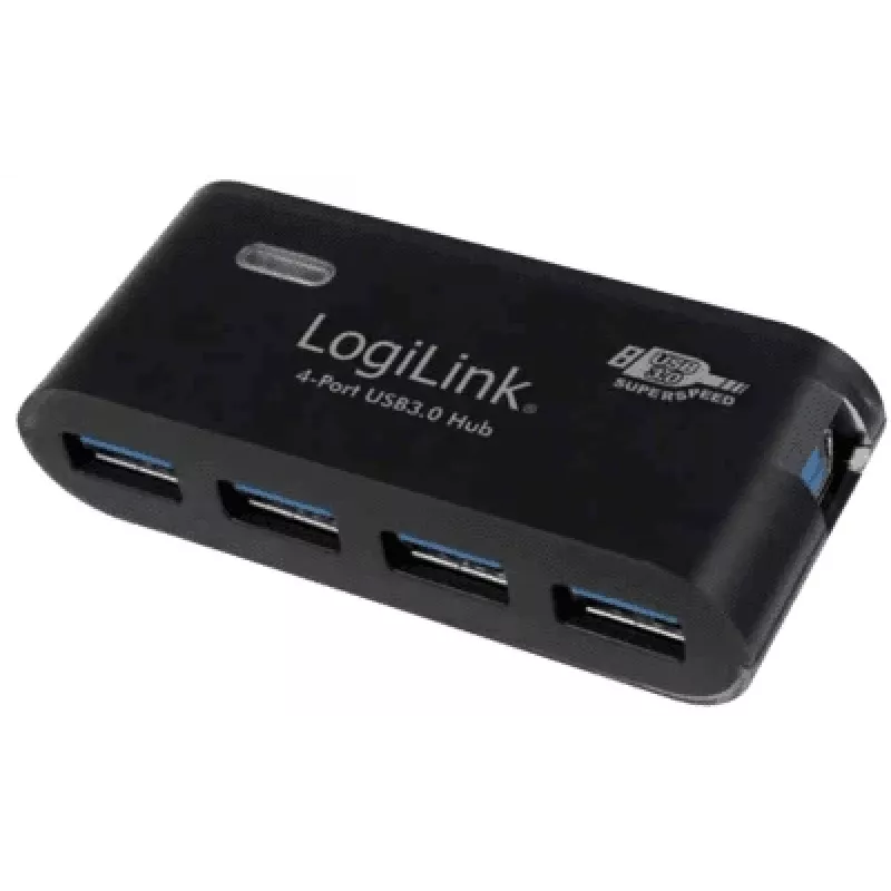 LogiLink USB 3.0 4x - 5000 Mbit/Sek - USB 3.0 - 5 V - 107 mm - 200 mm - 101 mm (UA0170)