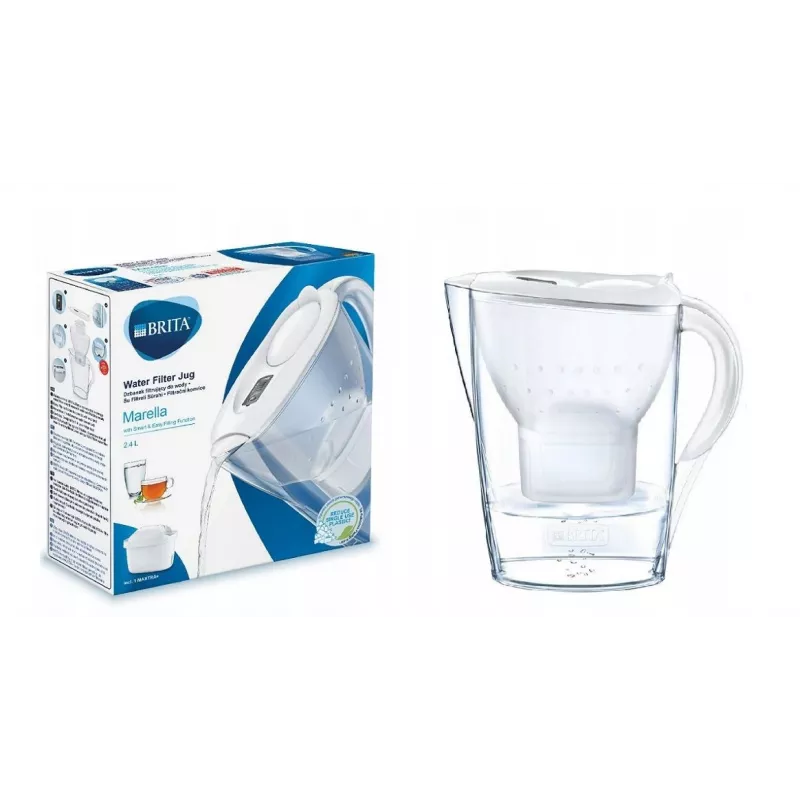 Brita Marella+1 Maxtra Pro PP filtravimo ąsotis (2.4 l; grafito)