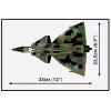 Konstruktorius Cobi Blocks Saab AJS 3 Viggen 911 vnt. modelio rinkinys, 911 dalių