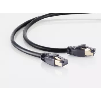 Tinklo kabelis S/CONN 08-41045 Juodas 3m Cat8.1 F/FTP