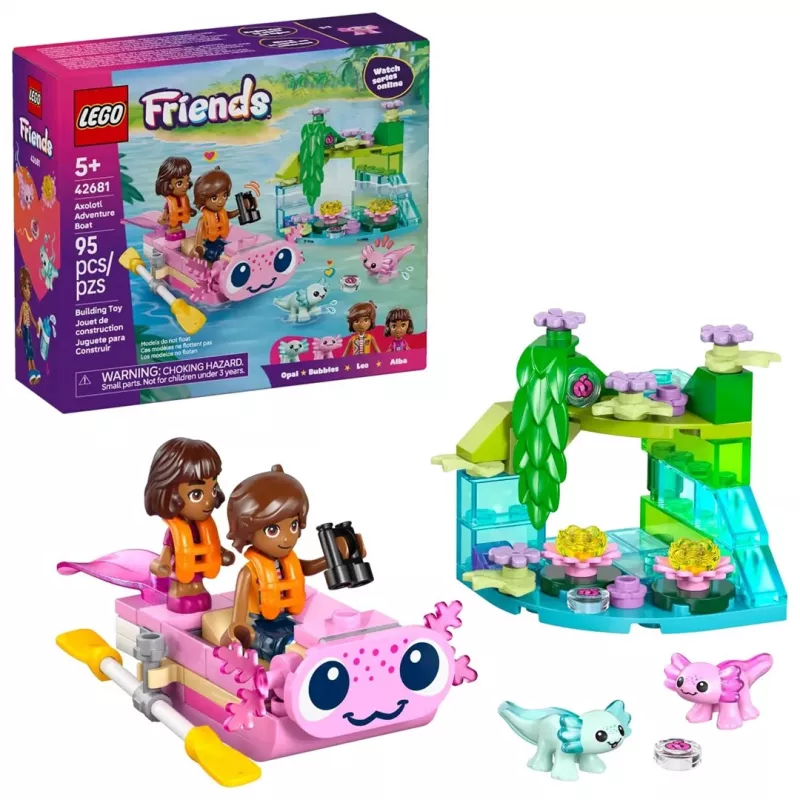 LEGO FRIENDS 42681 Aksolotlio nuotykių valtis