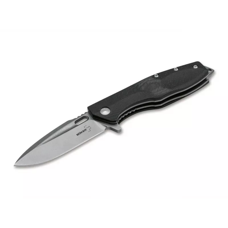 Sulankstomas peilis BOKER PLUS Caracal Folder Mini — 3,1 colio geležtė, kompaktiškas sulankstomas peilis