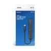 USB 3.0 4 prievadų sąsajos šakotuvas SAVIO AK-71 su USB-C, 5000 Mbit/s, 2 metų garantija