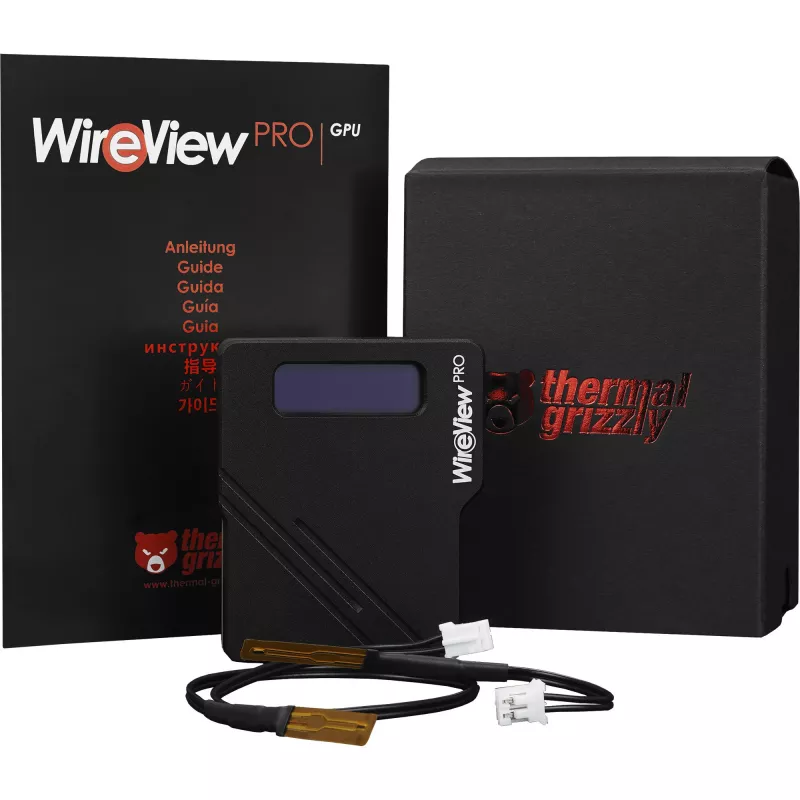 PCIe 12VHPWR 90° atvirkštinis WireView Pro GPU maitinimo adapteris, Thermalright TG-WV-90-P-H1R