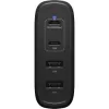 Sieninis pakrovėjas OTTERBOX 78-81343 100W GaN su 2× USB-C ir 2× USB-A prievadais