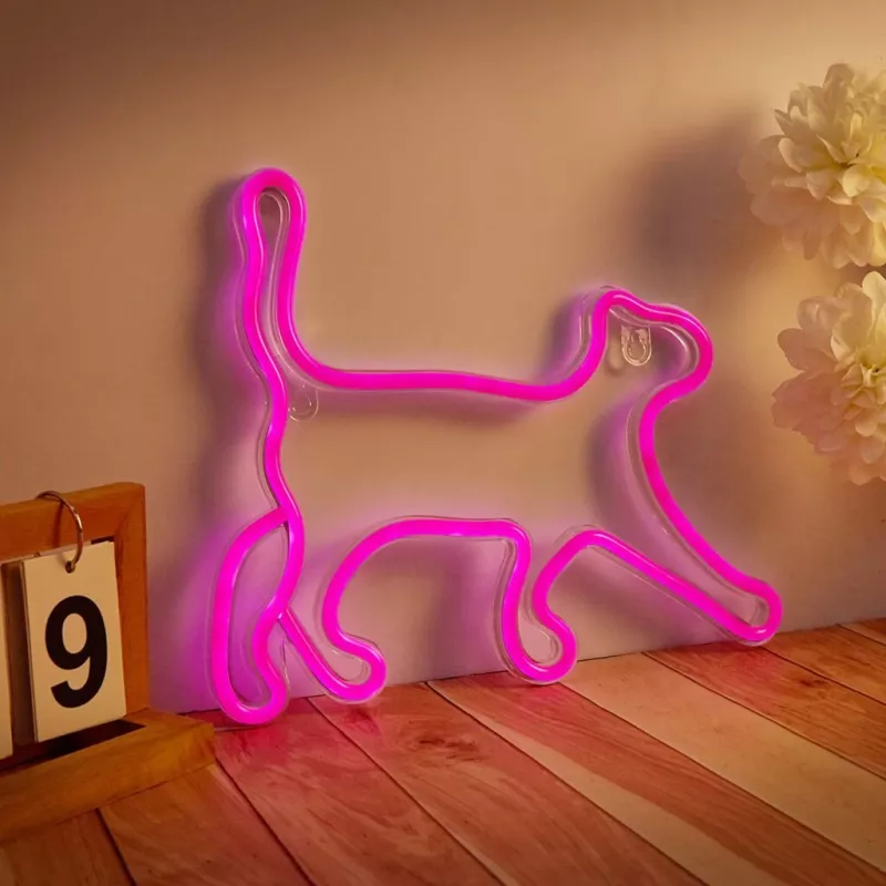 Dekoratyvinė neoninio stiliaus LED šviestuvas MANTA SNL70PK Style Neon Lights CAT 2 Rožinė (modelis SNL70PK)