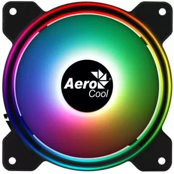 AEROCOOL 120 mm korpuso ventiliatorius Saturn 12F ARGB, 120x25 mm, 12 V, PWM, 1000 RPM, 35.8 CFM, 19.6 dB
