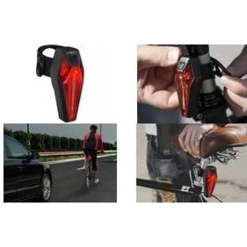 Ansmann Bikelight Rear LED break rechargeable (1600-0553)