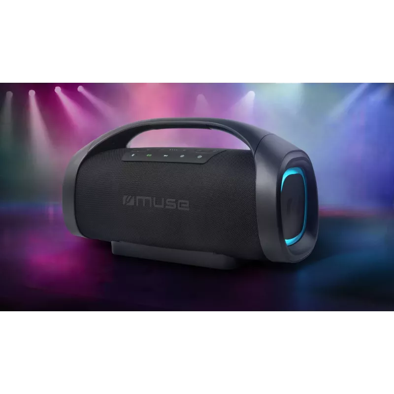Muse | Garsiakalbis | M-980 BT | Bluetooth | Juodas | Nešiojamas | Belaidis ryšys