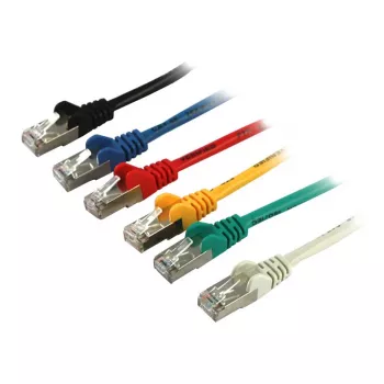 Synergy 21 S215020 - 1 m - Cat5e - F/UTP (FTP) - RJ-45 - RJ-45 - Juoda