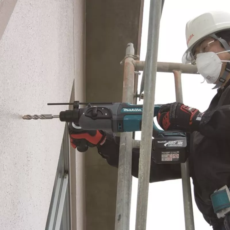 Makitos gręžtuvas plaktukinis su kalimo funkcija 18V 2J be akumuliatorių ir įkroviklio DHR241Z