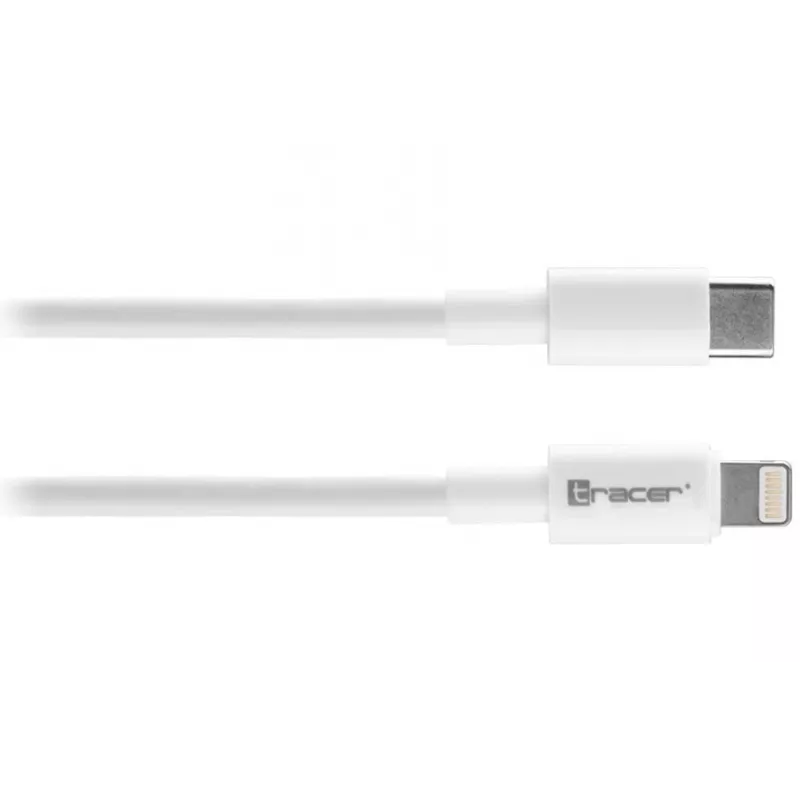 USB Type-C į Lightning laidas TRACER 47169, 1 m, kištukas-kištukas