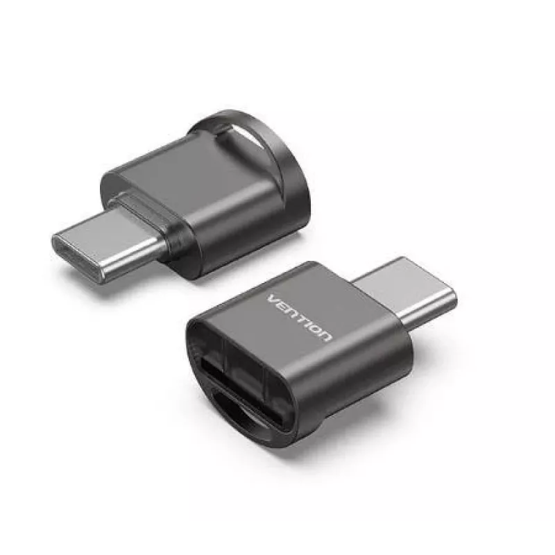Vention CLMH0 USB-C kortelių skaitytuvas, skirtas MicroSD kortelėms