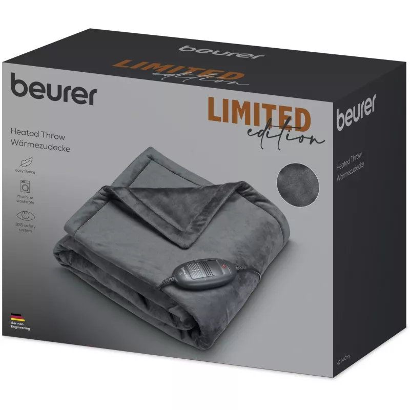 Beurer HD 74 Cosy Limited Edition šildanti antklodė, 150 x 130 cm