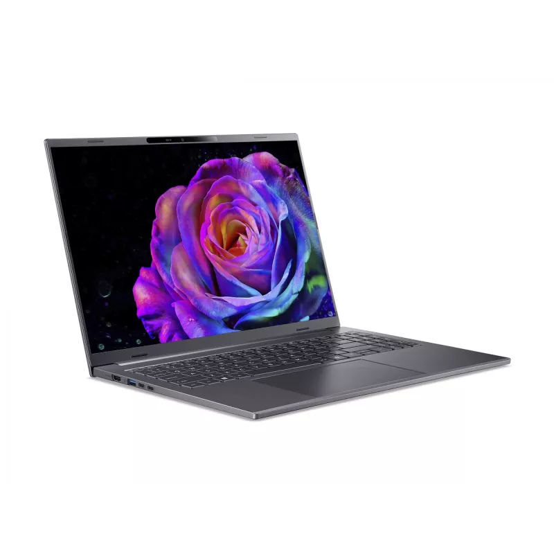 Nešiojamas kompiuteris Acer Aspire 16 AI A16-52M-75LW — Intel Core Ultra 7 258V, 16 colių WUXGA+ 2048×1280, 32 GB LPDDR5x, 1 TB SSD, Intel Arc 140V, Windows 11 Home, pilka