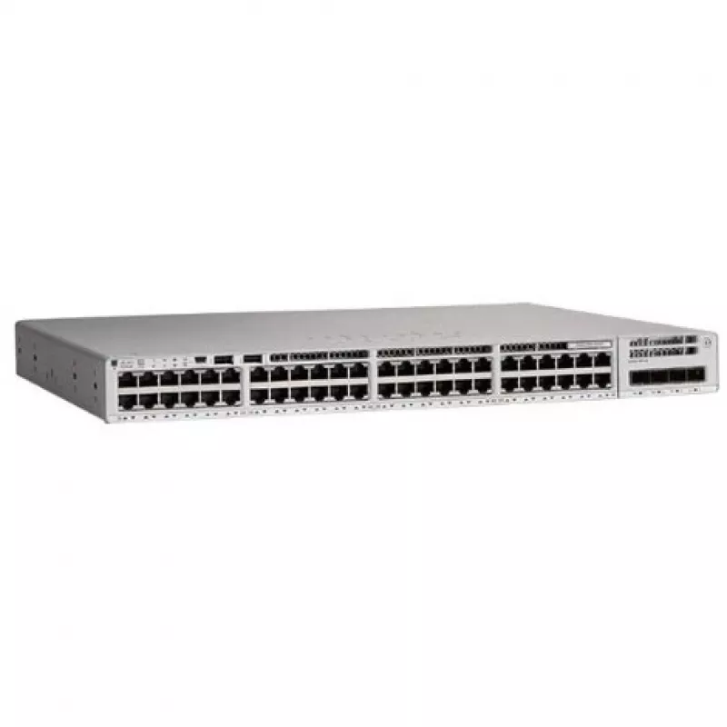 Catalyst 9200L - Network Advantage - komutatorius - L3 - 48 x 10/100/1000 + 4 x 10 Gig