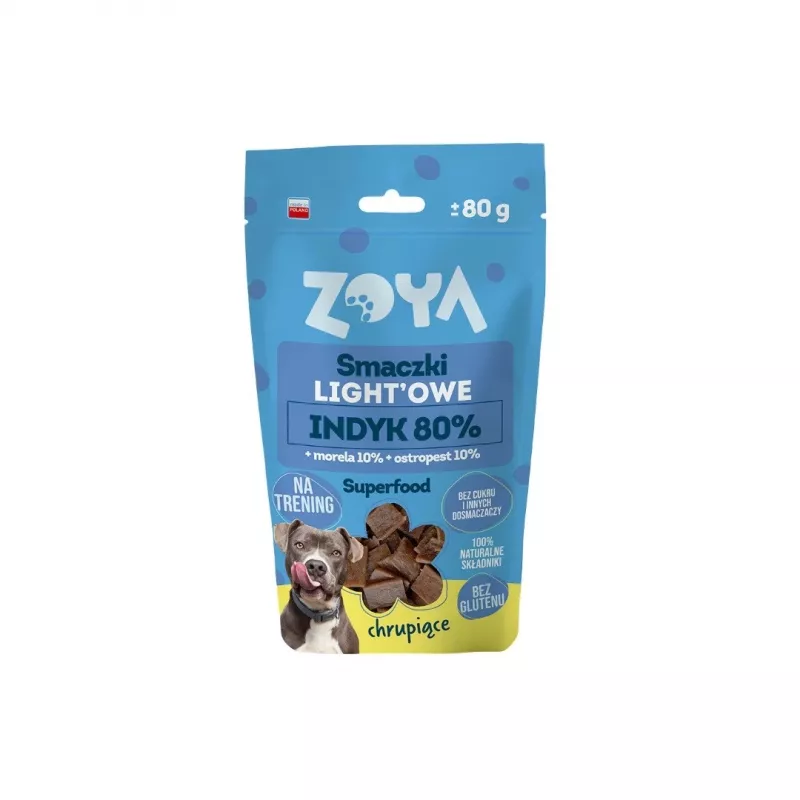 ZOYA Light Turkey - šunų skanėstas - 80 g
