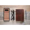 Išmaniojo telefono dėklas „man and wood“, skirtas „Galaxy Note 8“ – kapučino juodos spalvos apsauginis gaubtas