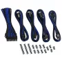 Kabelių prailginimo rinkinys CableMod CM-CAB-CKIT-N86KKB-R — 8+6 maitinimo jungčių konfigūracija