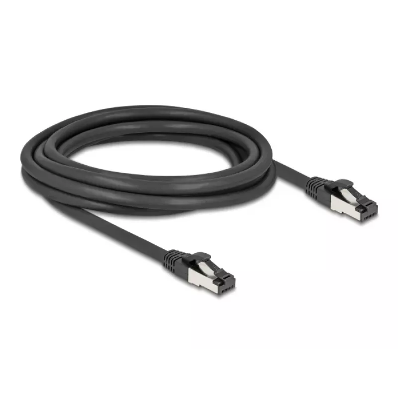 Tinklo kabelis DeLOCK 80573 RJ-45 Cat8.1 3 m juodas