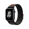 Apple Nike Sport Loop juosta juoda nailonas, perdirbtas poliesteris, spandeksas