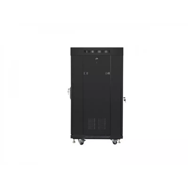 19 colių laisvai pastatoma stovo spinta LANBERG FF01-6622-23BL 22U juoda