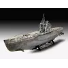 Plastikinis modelio rinkinys REVELL vokiečių povandeninis laivas Type VII C/41 1/72 mastelis