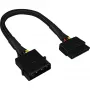 SATA maitinimo adapterio kabelis Sharkoon 15 cm — adapteris SATA maitinimo jungtims