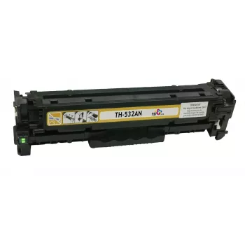 Toner TB suderinamas su HP CC532A, 100% naujas, geltonas