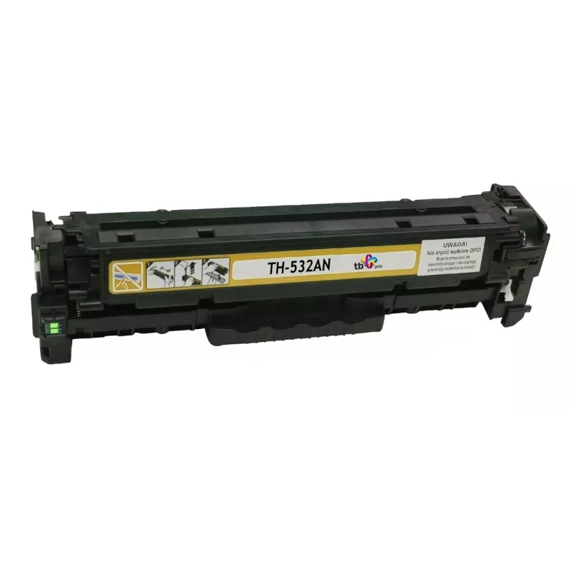 Toner TB suderinamas su HP CC532A, 100% naujas, geltonas