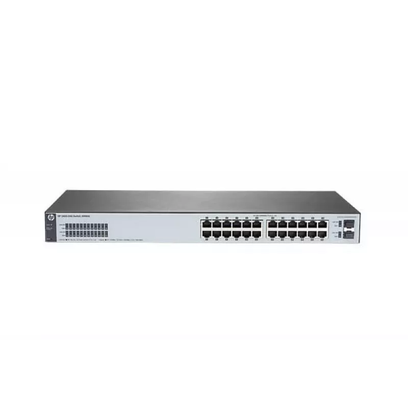 Komutatorius HP Enterprise 1810-24G 24 prievadų Gigabit Ethernet, nevaldomas, J9980A