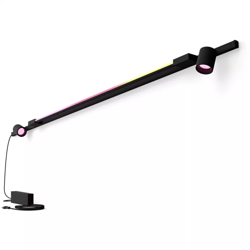 Wall Light Philips Hue Perifo Basis-Set 2 Spots Gradient Tube – išmanusis LED sieninis šviestuvas, 2 reguliuojami taškiniai šviestuvai