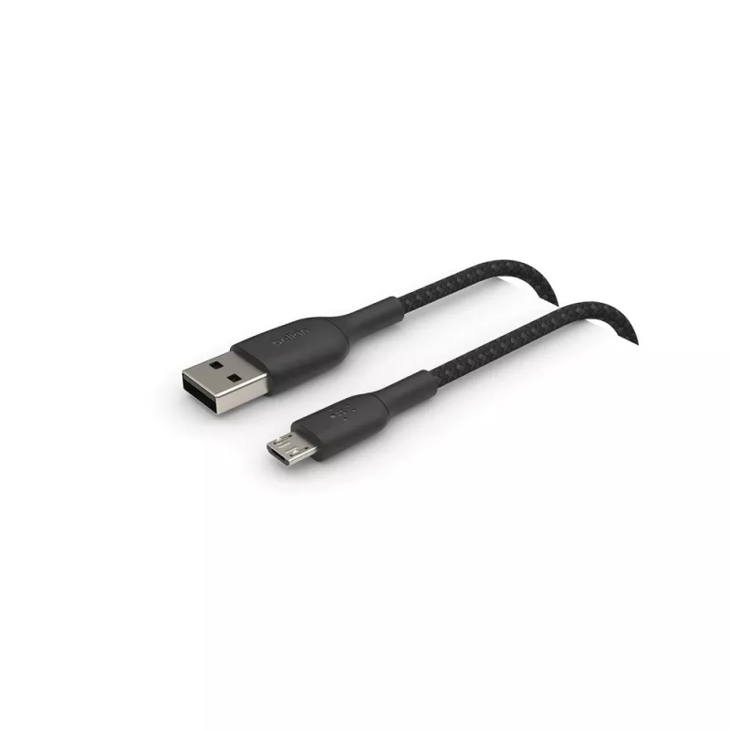 USB laidas Belkin CAB007bt1MBK 1 m USB A Micro-USB A juodas