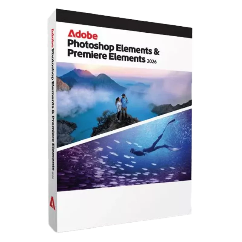 Adobe Photoshop + Premiere Elements 2026 | WIN/MAC