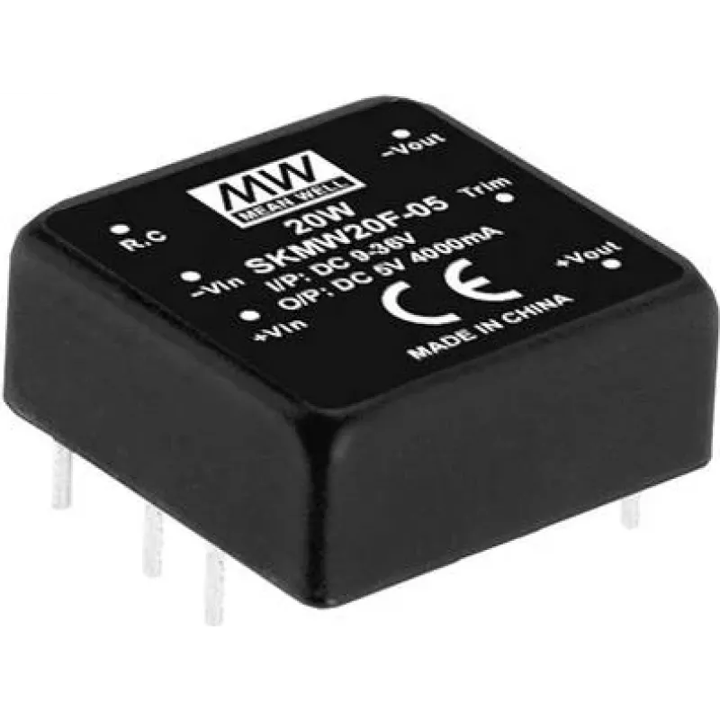 Maitinimo adapteris MEAN WELL SKMW20F-12 20W 12V RoHS